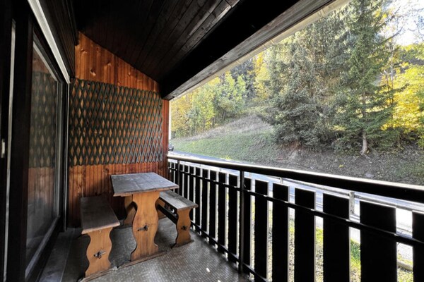 Foto van Appartement in La Clusaz bij Crêt du Merle - Vakantiehuis in La Clusaz - TerraceBalcony