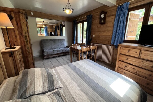 Foto van Studio in La Clusaz - Vakantiehuis in La Clusaz - BedRoom