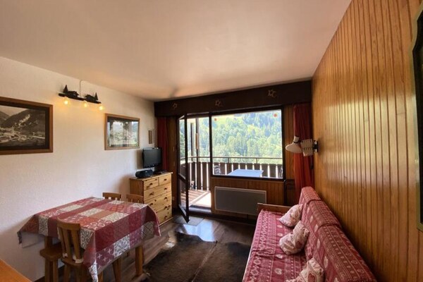 Foto van Residentie Balme 1 - Vakantiehuis in LA CLUSAZ - LivingRoom