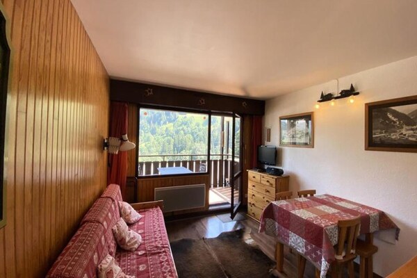 Foto van Residentie Balme 1 - Vakantiehuis in LA CLUSAZ - LivingRoom