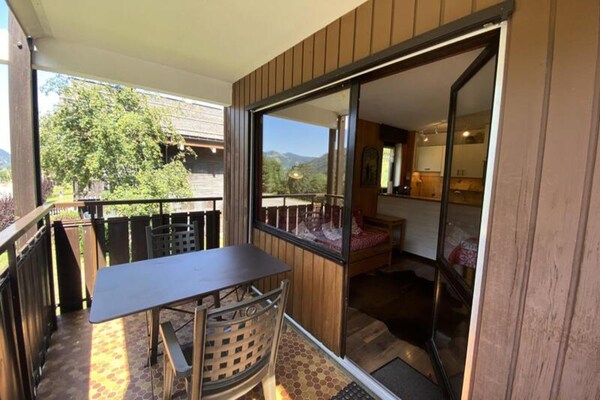 Foto van Residentie Balme 1 - Vakantiehuis in LA CLUSAZ - TerraceBalcony