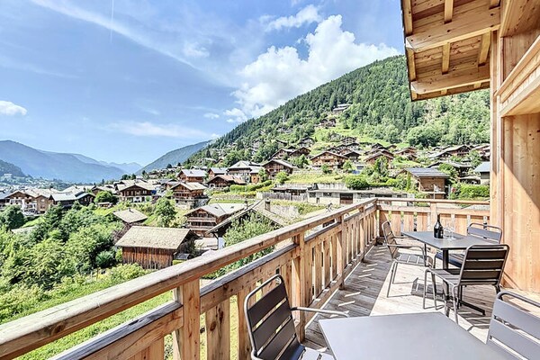 Foto van Appartement in Morzine met panoramisch uitzicht - Vakantiehuis in Les Gets - Untagged