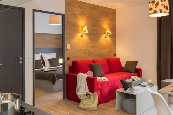 Foto van Alpine Escape met zwembad en uitzicht - Vakantiehuis in Chamonix mont blanc - LivingRoom