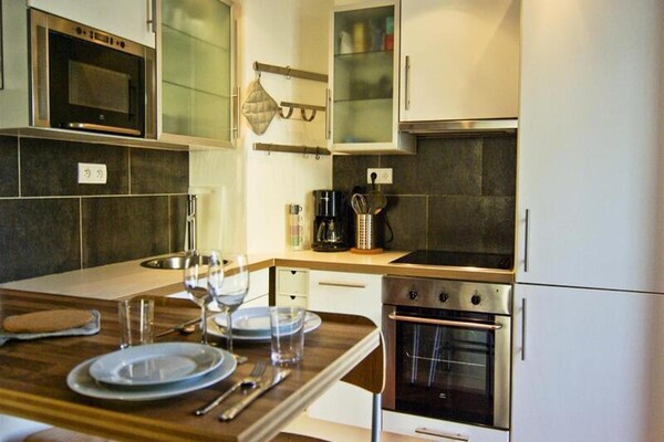 Foto van 2 stukken voor 4 personen - Vakantiehuis in CHAMONIX MONT BLANC - Kitchen