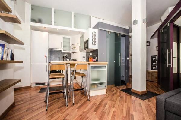 Foto van 2 stukken voor 4 personen - Vakantiehuis in CHAMONIX MONT BLANC - DiningRoom