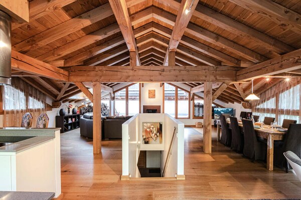 Foto van Chalets voor 8 personen - Vakantiehuis in CHAMONIX MONT BLANC - DiningRoom