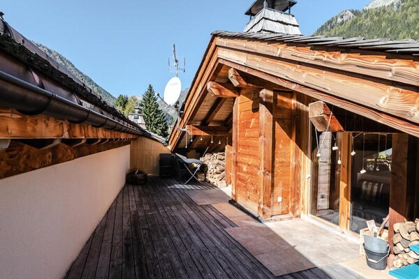 Foto van Chalets voor 8 personen - Vakantiehuis in CHAMONIX MONT BLANC - ExteriorSummer