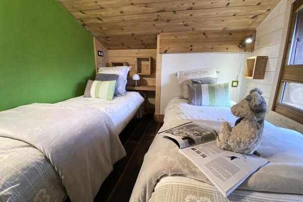 Foto van 3 stukken voor 4 personen - Vakantiehuis in CHAMONIX MONT BLANC - BedRoom