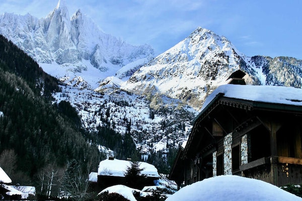 Foto van 3 stukken voor 4 personen - Vakantiehuis in CHAMONIX MONT BLANC - ExteriorWinter