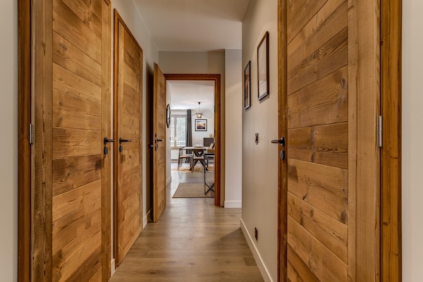 Foto van Moderne bergparadijs in Chamonix - Vakantiehuis in Chamonix-Mont-Blanc - Landing