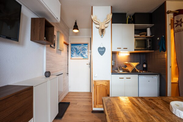 Foto van Appartement in Morillon bij skiresort - Vakantiehuis in Morillon - Kitchen