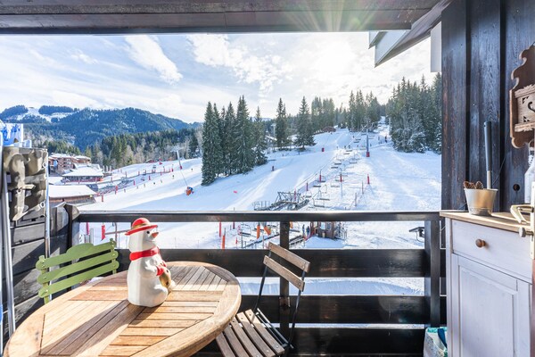 Foto van Appartement in Morillon bij Skipistes - Vakantiehuis in Morillon - Outdoor