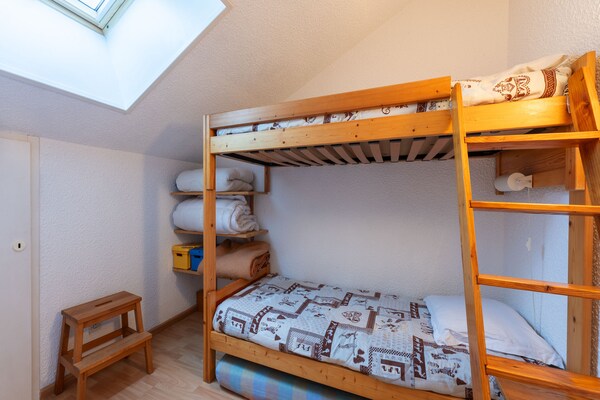 Foto van Appartement in Morillon bij Skipistes - Vakantiehuis in Morillon - BedRoom