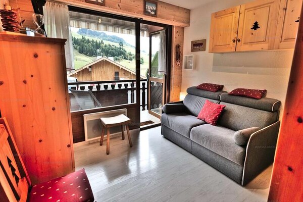 Foto van Appartement in Samance met uitzicht op de skipistes - Untagged