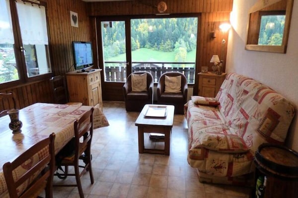 Foto van Appartement in Orée du Bois bij dorpscentrum - Vakantiehuis in LE GRAND BORNAND - LivingRoom