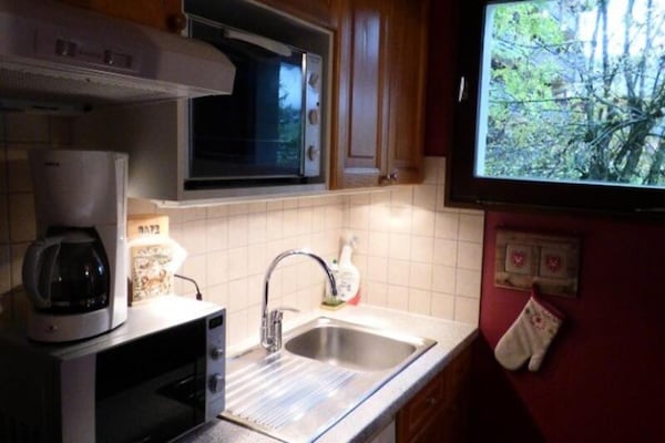 Foto van Appartement in Orée du Bois bij dorpscentrum - Vakantiehuis in LE GRAND BORNAND - Kitchen