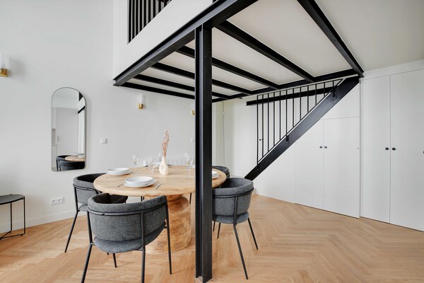 Foto van Charmant appartement - 1BR/5P - Quartier du Mail - Vakantiehuis in Paris - 