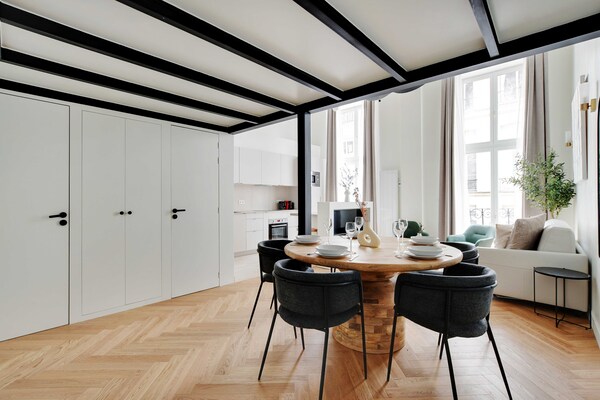 Foto van Charmant appartement - 1BR/5P - Quartier du Mail - Vakantiehuis in Paris - 