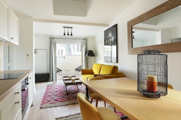 Foto van Charmant appartement in het centrum van Parijs met terras - 
