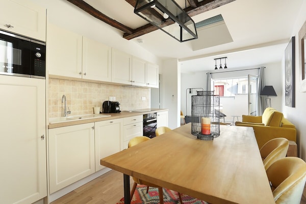 Foto van Charmant appartement in het centrum van Parijs met terras - 