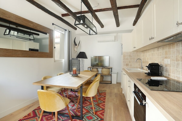 Foto van Charmant appartement in het centrum van Parijs met terras - 