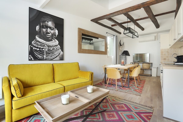 Foto van Charmant appartement in het centrum van Parijs met terras - 