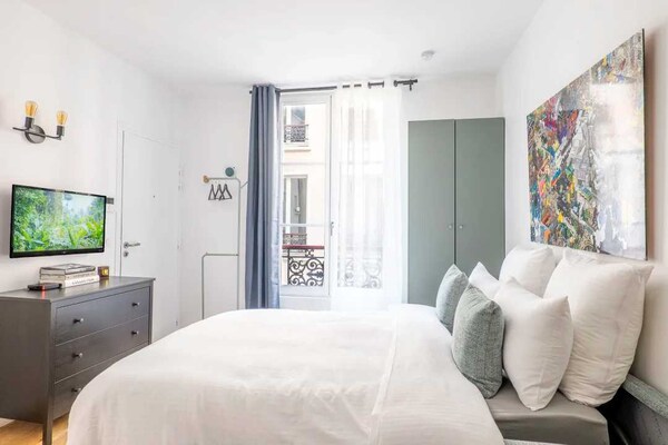 Foto van Gezellige studio 2p / Le Marais - Vakantiehuis in Paris - BedRoom