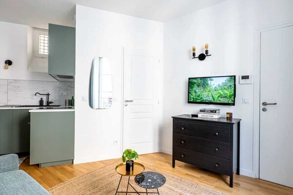 Foto van Gezellige studio 2p / Le Marais - Vakantiehuis in Paris - LivingRoom