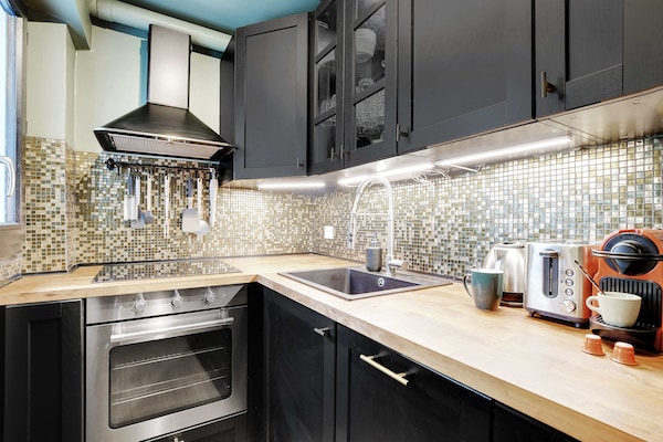 Foto van Chique appartement -1BR/4P- Haut Marais / République - 