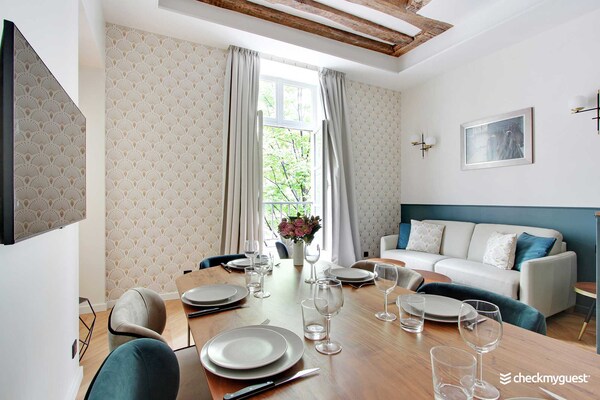 Foto van Stijlvol appartement - 2BR/6P - Le Marais - Vakantiehuis in Paris - 