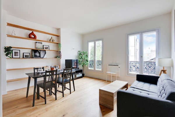 Foto van Charmant appartement - 1BD/2P - Nabij Canal Saint Martin - 
