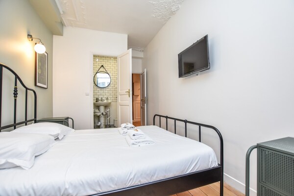 Foto van Chic appartement - 3BR/8P - Canal Saint-Martin - Vakantiehuis in Paris - 