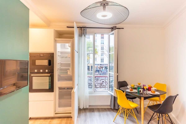 Foto van Charmant appartement - 1BR/4P - Père-Lachaise
 - Vakantiehuis in Paris - 