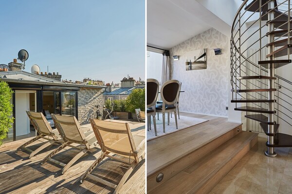 Foto van Geweldig Penthousse Foch/Arc de Triomphe/Trocadero - 