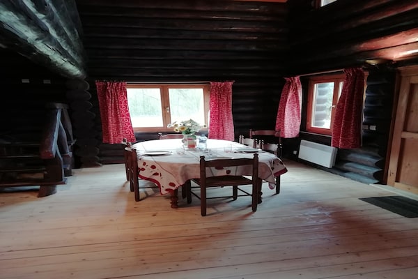 Foto van Chalet in Frankrijk bij Strand en Zwembad - Vakantiehuis in Quend-Plage - DiningRoom
