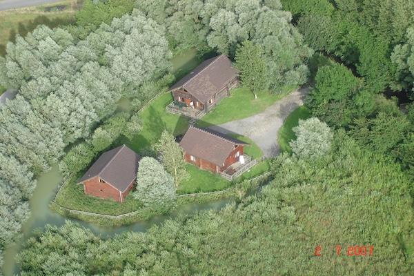 Foto van Chalet in Frankrijk bij Strand en Zwembad - Vakantiehuis in Quend-Plage - ExteriorSummer