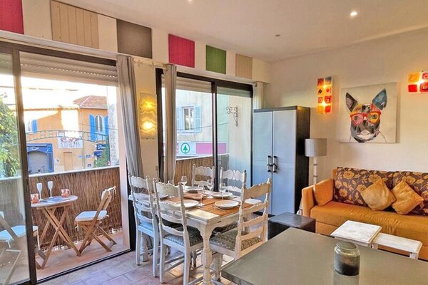 Foto van 3 stukken voor 4 personen - Vakantiehuis in STE MAXIME - LivingRoom