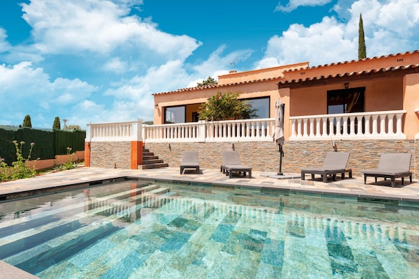 Foto van Villa in Callian met verwarmd zwembad en golf - Vakantiehuis in CALLIAN - PoolOfHouse
