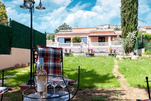 Foto van Villa in Callian met verwarmd zwembad en golf - Vakantiehuis in CALLIAN - GardenSummer
