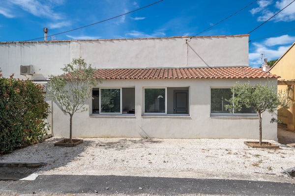 Foto van Vakantiehuis in La Seyne vlakbij Sablettes - Vakantiehuis in La-Seyne-sur-Mer - ExteriorSummer