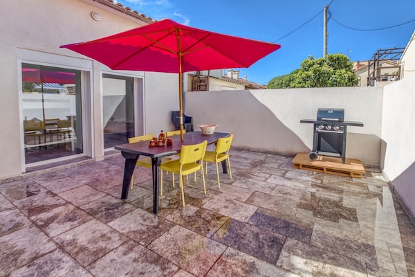 Foto van Vakantiehuis in La Seyne vlakbij Sablettes - Vakantiehuis in La-Seyne-sur-Mer - TerraceBalcony