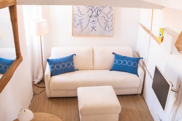 Foto van Gezellige studio – mezzanine/2p – centraal/haven St-Tropez - Untagged