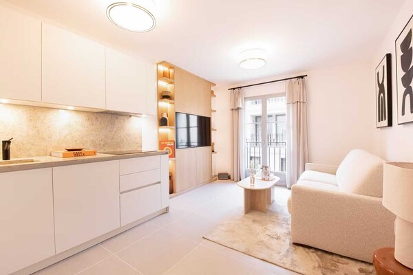 Foto van Licht appartement 1 slaapkamer/2 personen - Haven van Saint-Tropez - LivingRoom