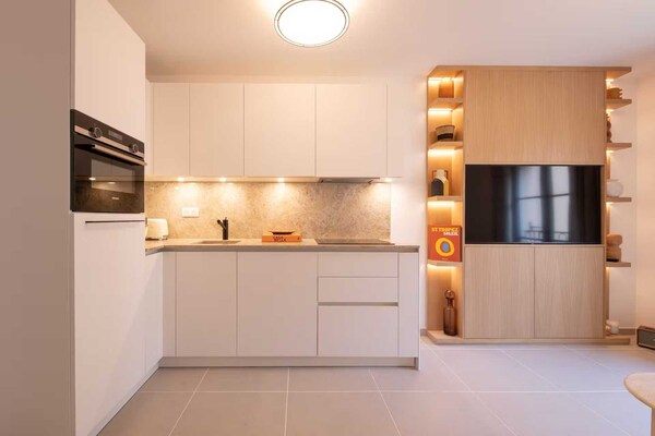Foto van Licht appartement 1 slaapkamer/2 personen - Haven van Saint-Tropez - Kitchen