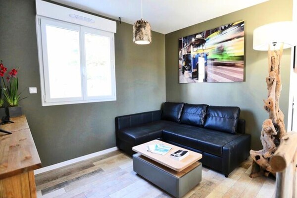 Foto van Villa Thailand op Domaine Le Sherwood - Vakantiehuis in Notre-Dame-de-Monts - TerraceBalcony