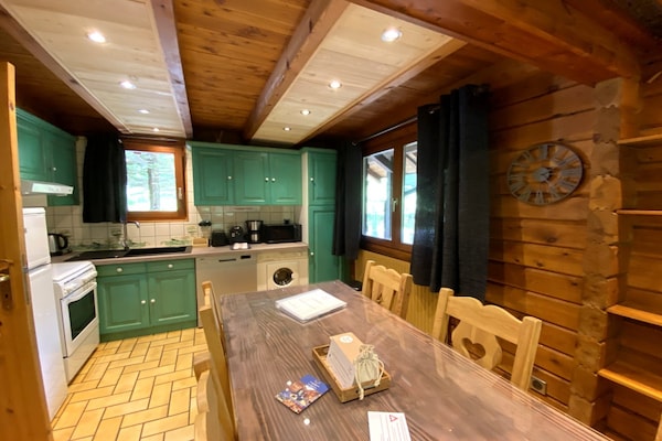 Foto van Chalet in La Bresse met Uitzicht op Bergen - Vakantiehuis in La Bresse - Kitchen