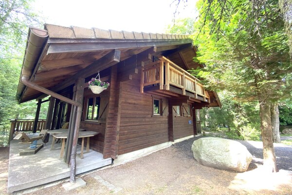 Foto van Chalet in La Bresse met Uitzicht op Bergen - Vakantiehuis in La Bresse - Outdoor