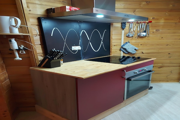 Foto van Chalet in Vogezen bij Skipistes - Vakantiehuis in Saint-Maurice-sur-Moselle - Kitchen