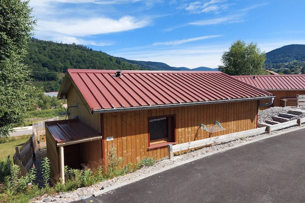 Foto van Chalet in St Maurice bij Ballon d'Alsace - Vakantiehuis in Saint-Maurice-sur-Moselle - ExteriorSummer