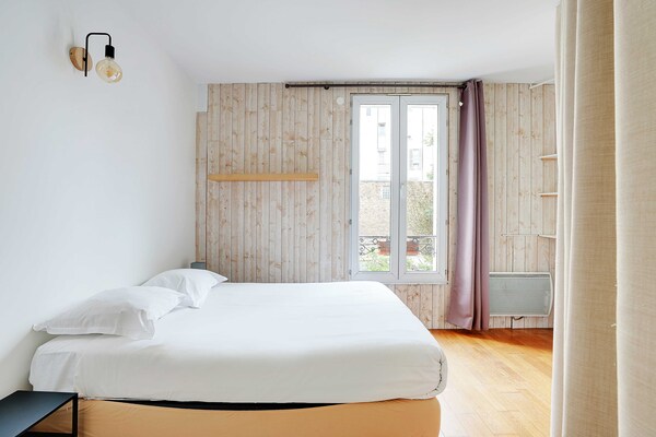 Foto van Licht appartement 1 slaapkamer/2 personen – St Ouen - Untagged